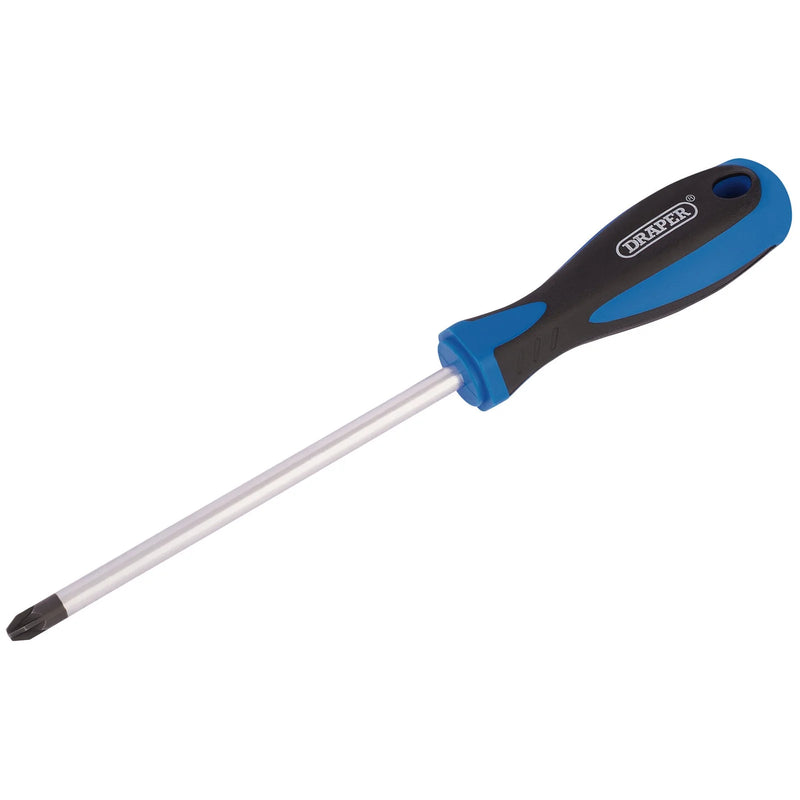 Draper PZ Type Screwdriver Set, Bi-Material Handle, Magnetised Tip