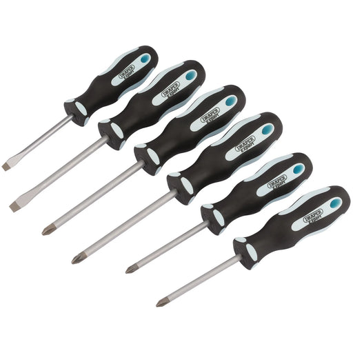 Draper Expert Soft Grip Screwdriver Set 6 Piece