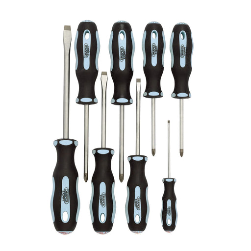 Draper Expert Screwdriver Set 8 Piece Heavy Duty Soft Grip