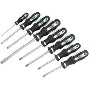 Draper Expert Screwdriver Set 8 Piece Heavy Duty Soft Grip
