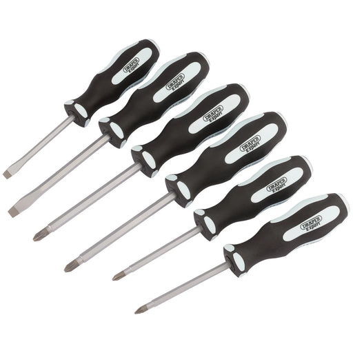 Draper Expert Screwdriver Set 6 Piece with Soft Grip Handles