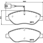 Mintex Front Brake Pad Set MDB3318