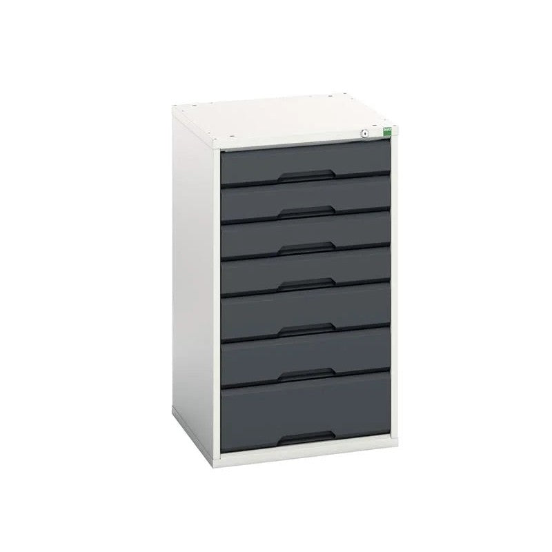 Bott Verso 7 Drawer Cabinet 525 x 900mm Anthracite Grey - 16925029.19