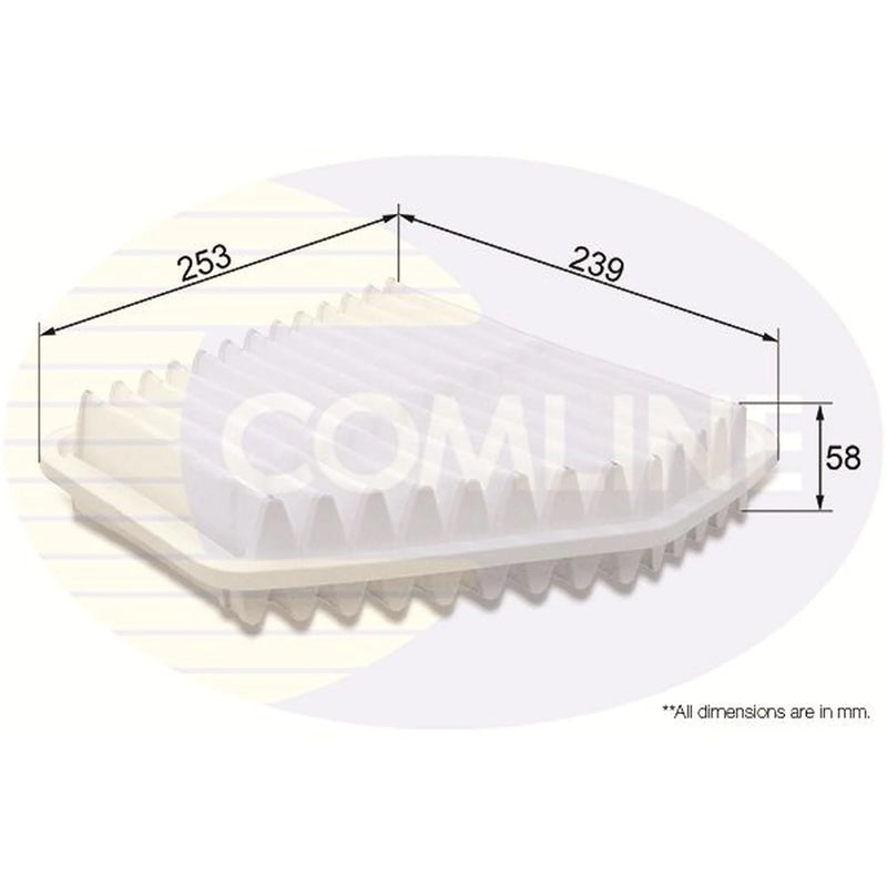 Comline Engine Air Filter CTY12185
