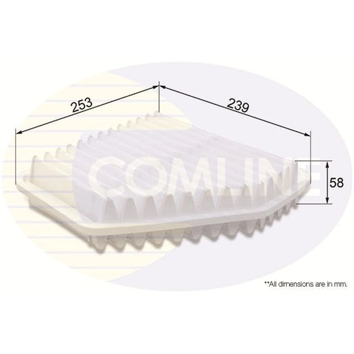 Comline Engine Air Filter CTY12185