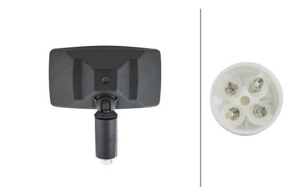 Hella Headlight Headlamp Socket Bulb Right