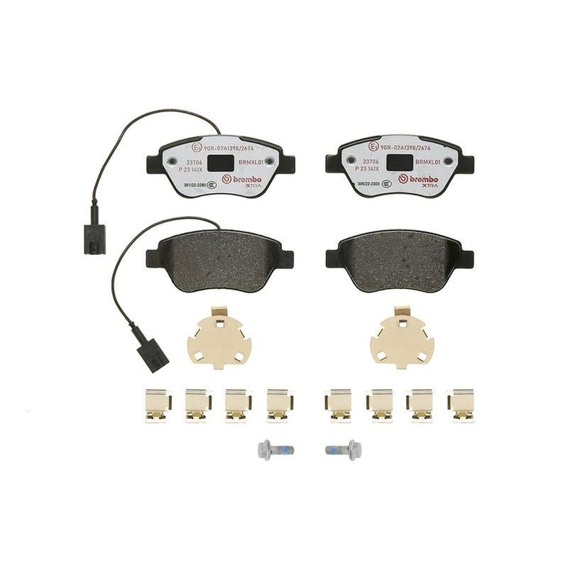 Brembo 4 x Front Brake Pad Set P23141X