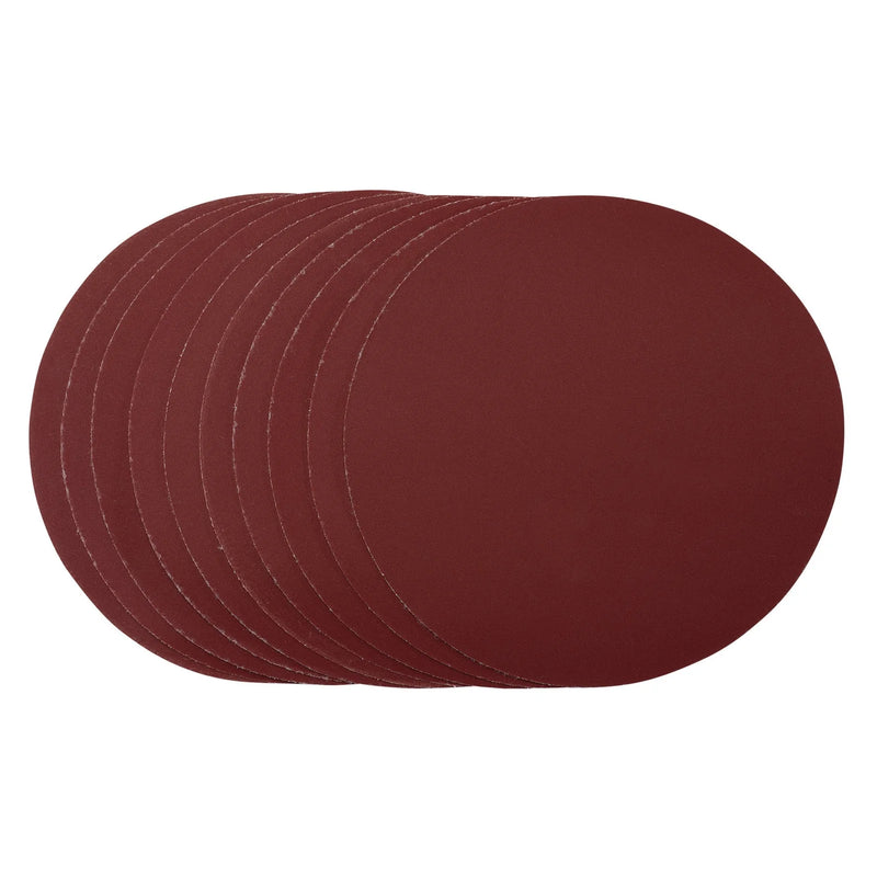 Draper Sanding Discs 180mm Hook & Loop 400 Grit (Pack of 10)
