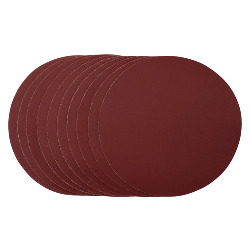 Draper Sanding Discs 180mm Hook & Loop 400 Grit (Pack of 10)