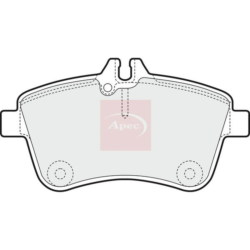 Apec Front Brake Pad Set PAD1438