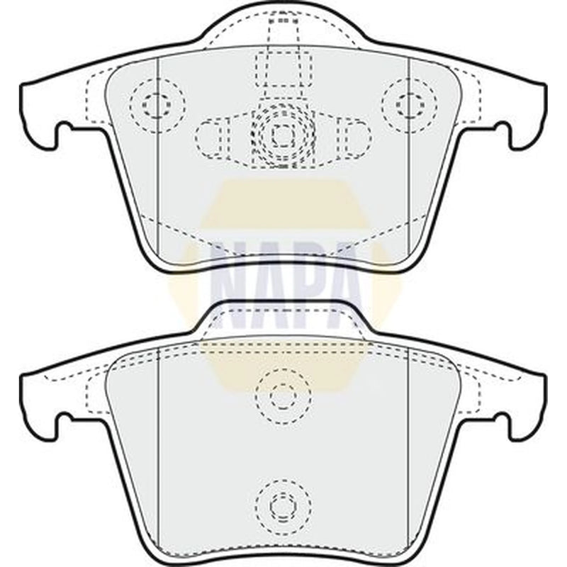 NAPA Rear Brake Pad Set NBP1334