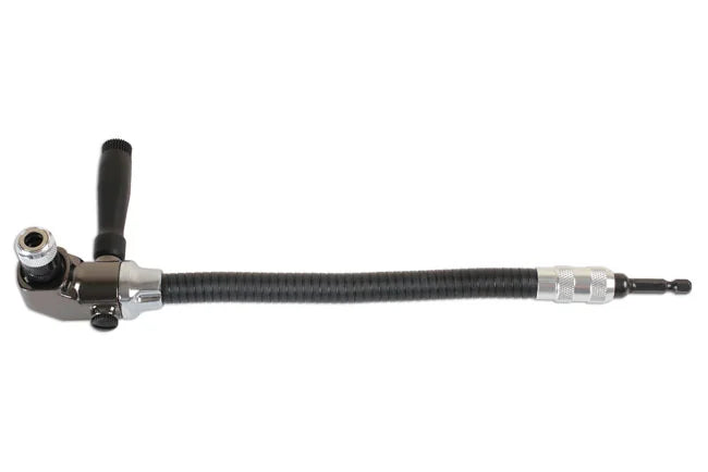 Laser Tools Angled Magnetic Bit Driver - Flexible - PL