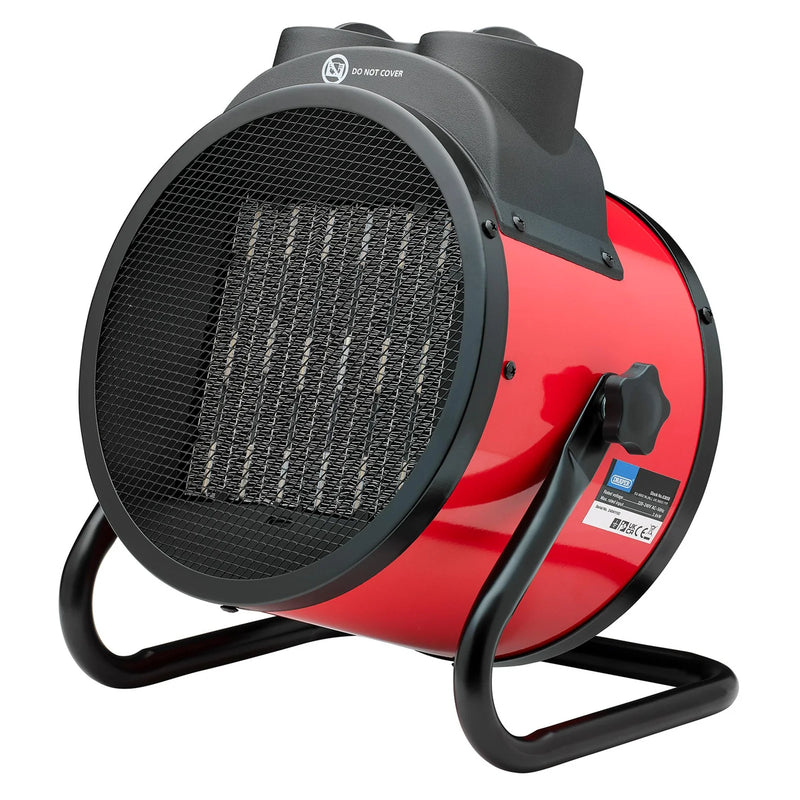 Draper Electric Space Heater 2.8kW 9550 BTU PTC Technology