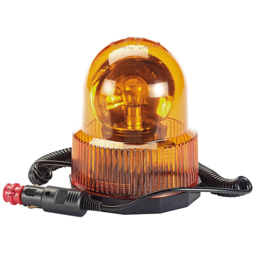 Draper 12V Magnetic Base Rotating Beacon 300 Lumens