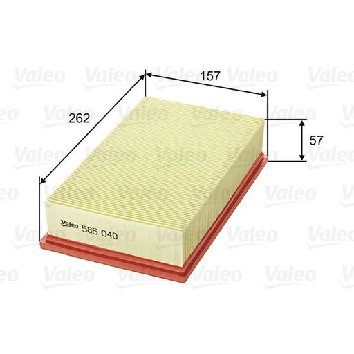 Valeo Engine Air Filter 585040