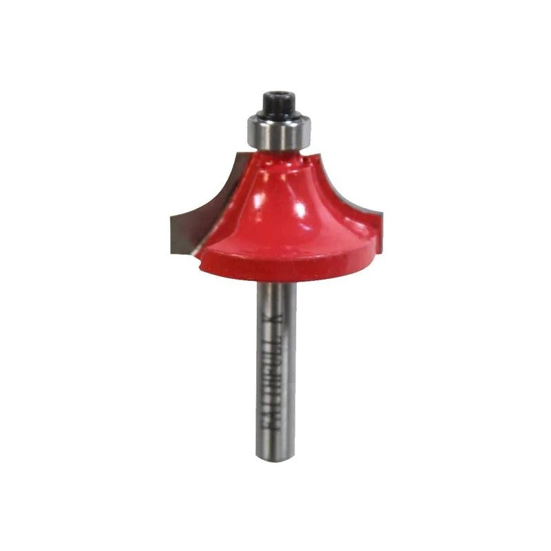 Faithfull Router Bit TCT Ovolo 1/4in Shank 13.3-16.5mm