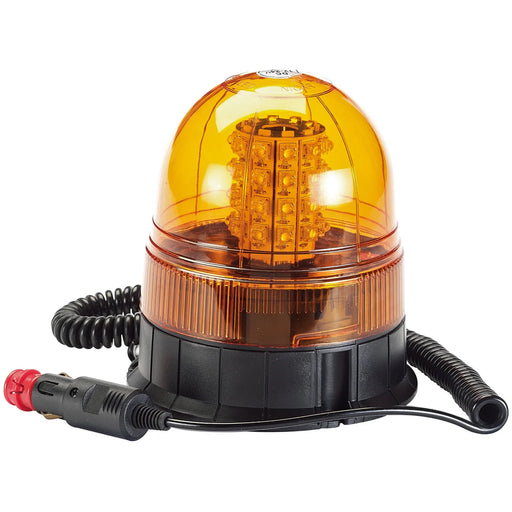 Draper 12/24V LED Magnetic Base Rotating Beacon 400 Lumens
