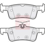 Apec Rear Brake Pad Set PAD2204