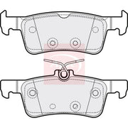 Apec Rear Brake Pad Set PAD2204