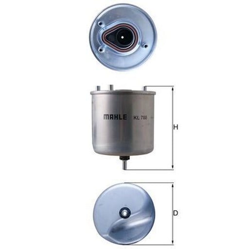 Mahle Fuel Filter Element KL 788