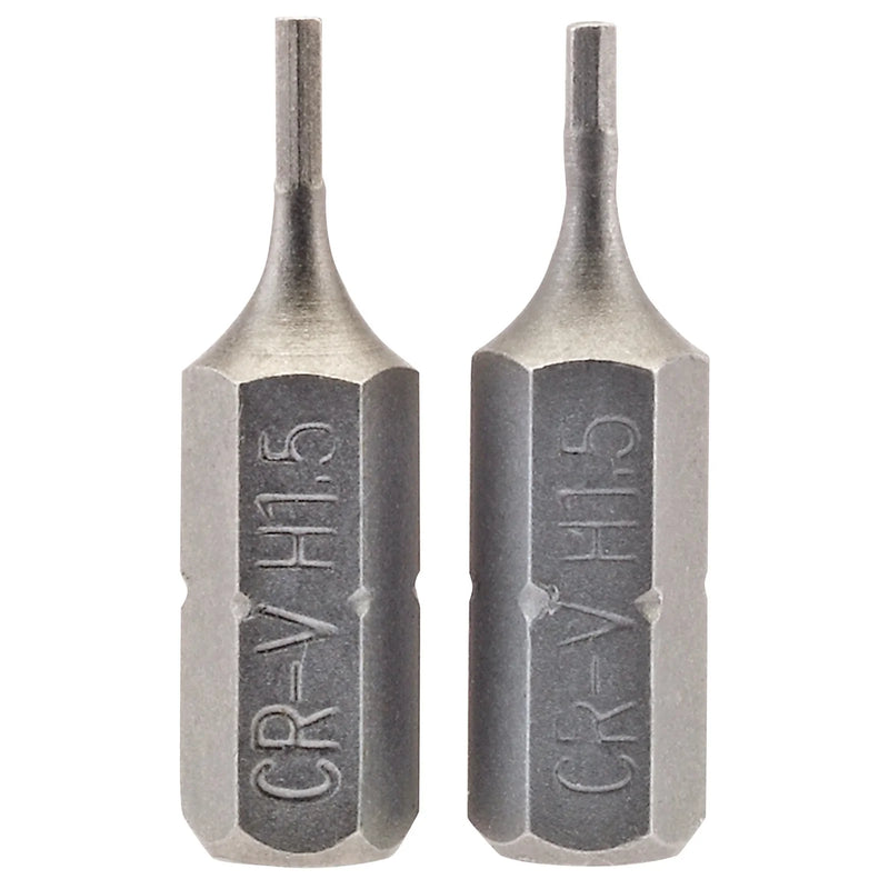 Draper Hexagonal Insert Bit 1/4" Hex 25mm Length Variations