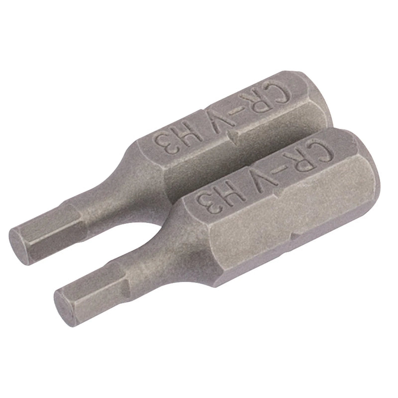 Draper Hexagonal Insert Bit 1/4" Hex 25mm Length Variations