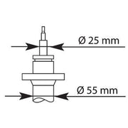 KYB Shock Absorber Damper Strut Front 3358000