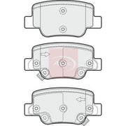 Apec Rear Brake Pad Set PAD1799