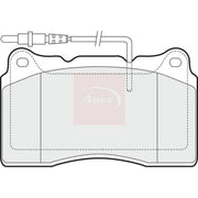 Apec Front Brake Pad Set PAD1434