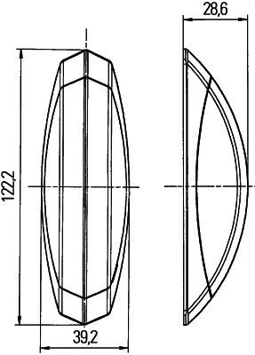 Hella 2XS 008 479-097 Clearance Light