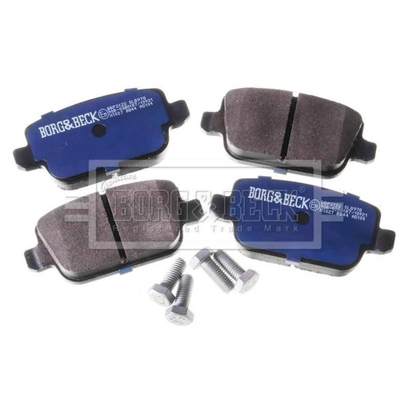 Borg & Beck 4 x Rear Brake Pad Set BBP2122