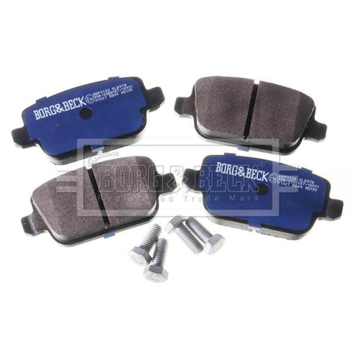 Borg & Beck 4 x Rear Brake Pad Set BBP2122