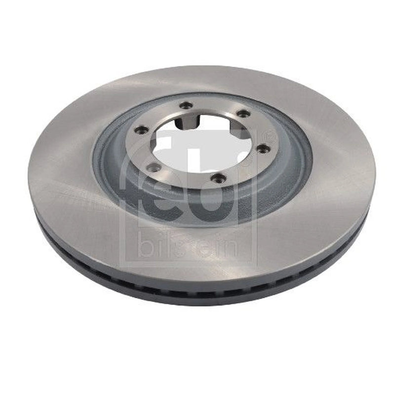 Febi 2 x Internally Vented Front Brake Discs 108386