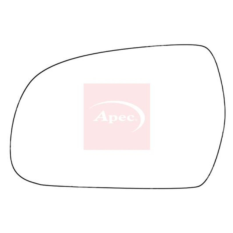 Apec Exterior Wing Mirror Glass Left AMS2055