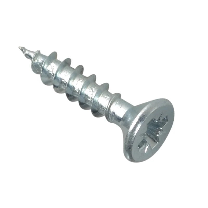 ForgeFix Multi-Purpose Pozi Compatible Screw CSK ST ZP 4.0 x 20mm Forge Pack 40