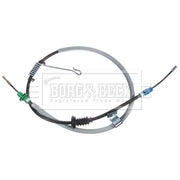 Borg & Beck Handbrake Cable Left Rear BKB3975