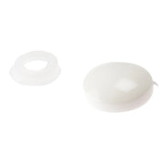 ForgeFix Domed Cover Cap White No. 6-8 Bag 25 - 25PDT0