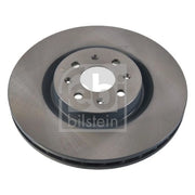 Febi 2 x Internally Vented Front Brake Discs 106491