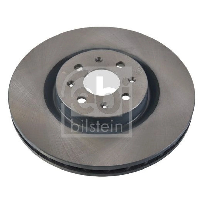 Febi 2 x Internally Vented Front Brake Discs 106491