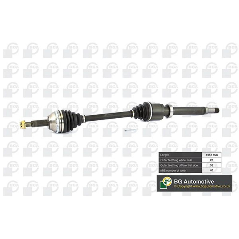 BGA CV Drive Shaft Driveshaft Front Right DS2351RA