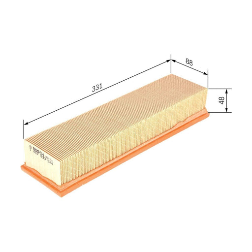 Genuine Bosch Car Air Filter S3524 Fits Mercedes-Benz S S600 - 6.0 - 91-98 14574 Bosch  - Town Parts