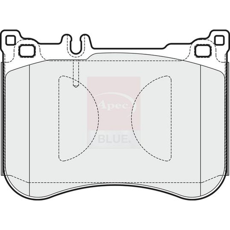 Apec Front Brake Pad Set PD3905