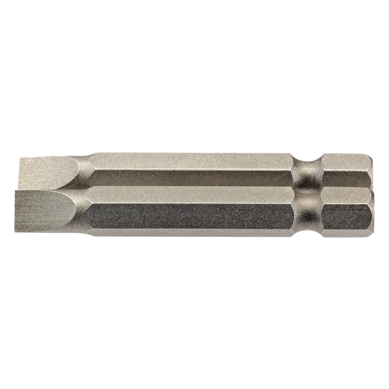 Draper Plain Slot Insert Bit, 1/4" Hex, 50mm Long - Pack of 2