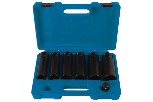Laser Tools Extra Deep Impact Socket Set 3/4"D 7pc - PL