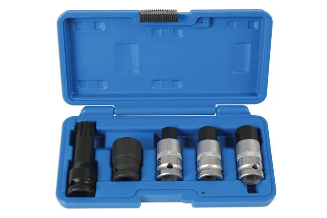 Laser Tools Hub Nut Tool Kit 1/2"D 5pc - PL