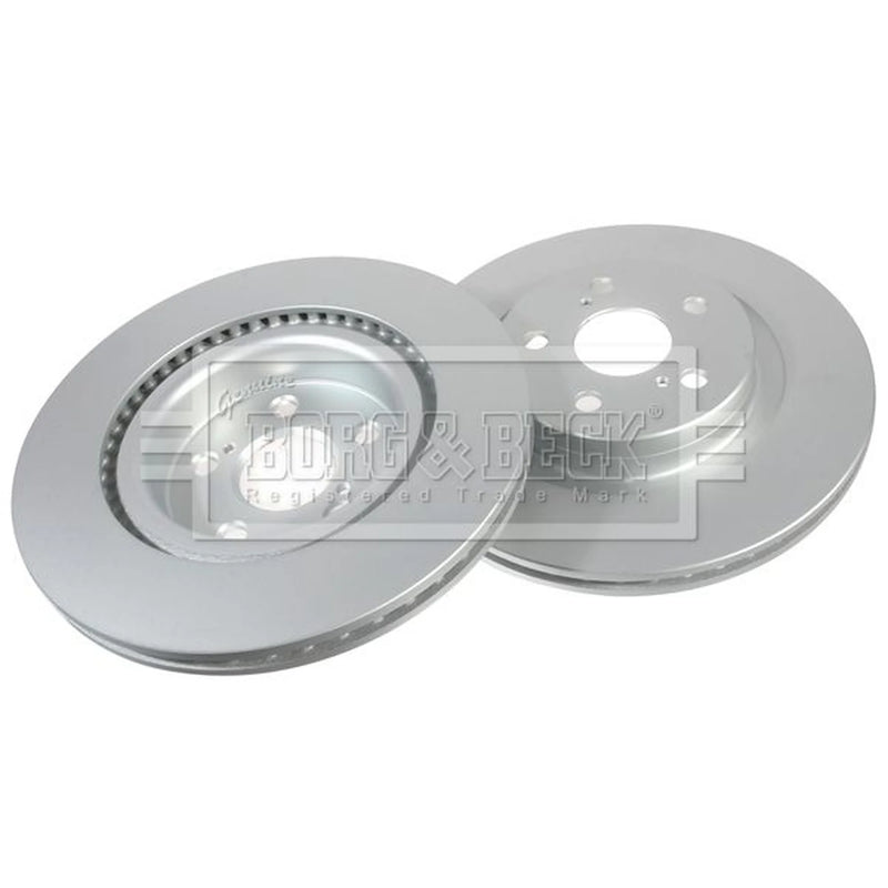 Borg & Beck 2 x Vented Front Brake Discs BBD5650