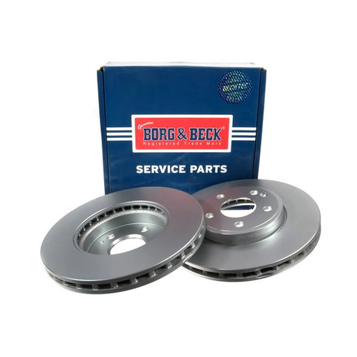 Borg & Beck 2 x Vented Front Brake Discs BBD5268