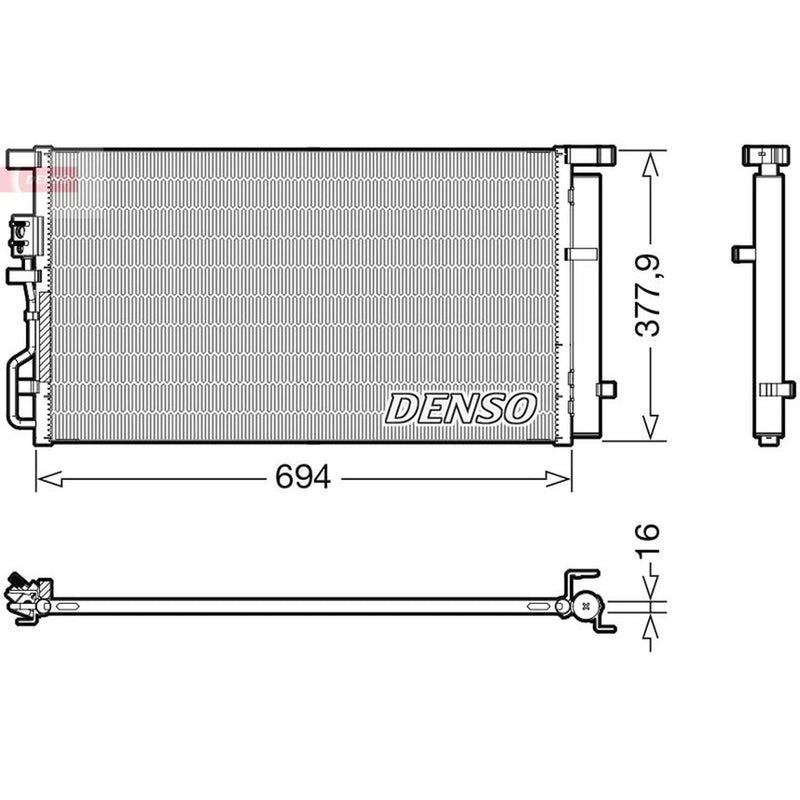 Denso Air Conditioning Condenser DCN41019