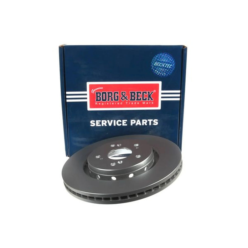 Borg & Beck 2 x Vented Front Brake Discs BBD6109S