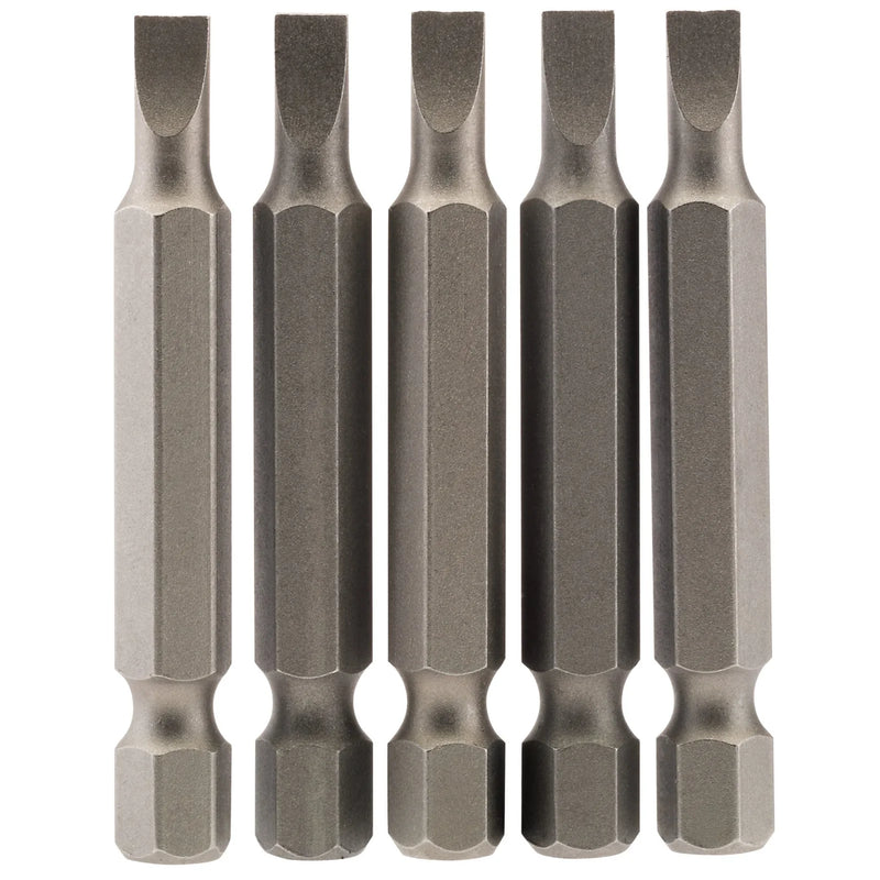 Draper Plain Slot Insert Bit, 1/4" Hex, 50mm Length Variations